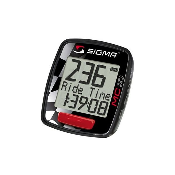 počítač SIGMA MC 10, maximální rychlost 399km/hod