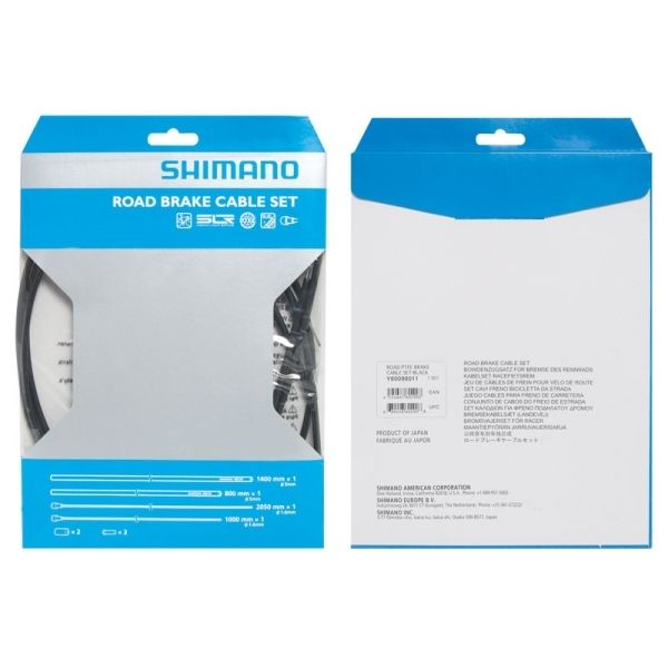 bowdeny+lanka brzdový set SH DA7900 silniční,černý SHIMANO