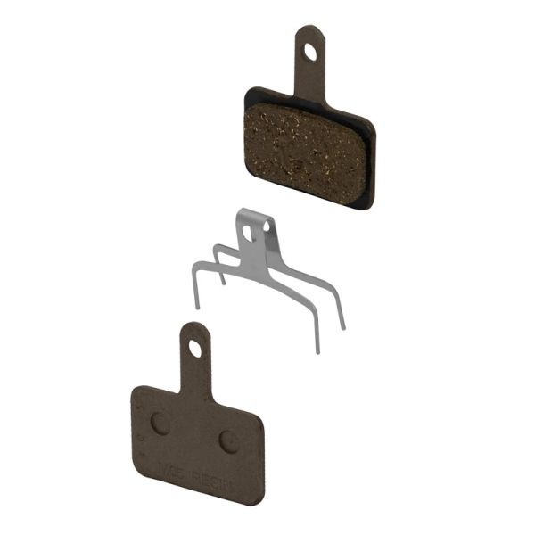 destičky brzdové SH BRM515 polymerové, s pružinou SHIMANO