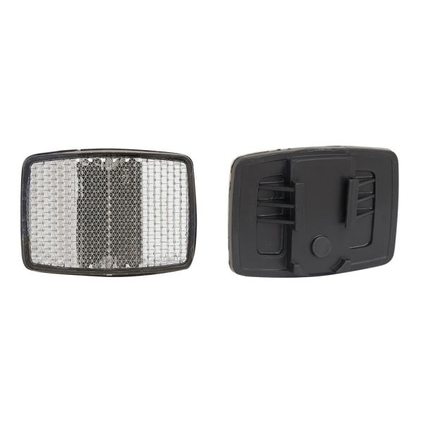 odrazka přední hranatá, bílá TK 91