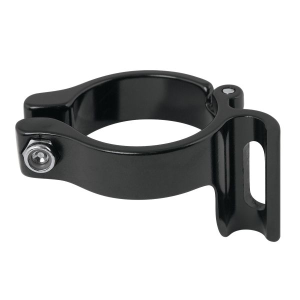 objímka přesmyku 31,8 mm Al, černá TK 91