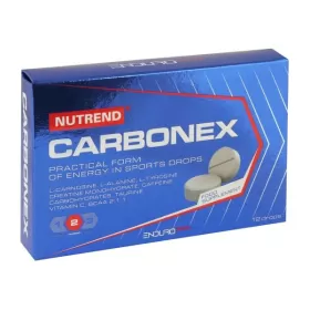 CARBONEX energy sport tablets, obsahuje 12 tablet
