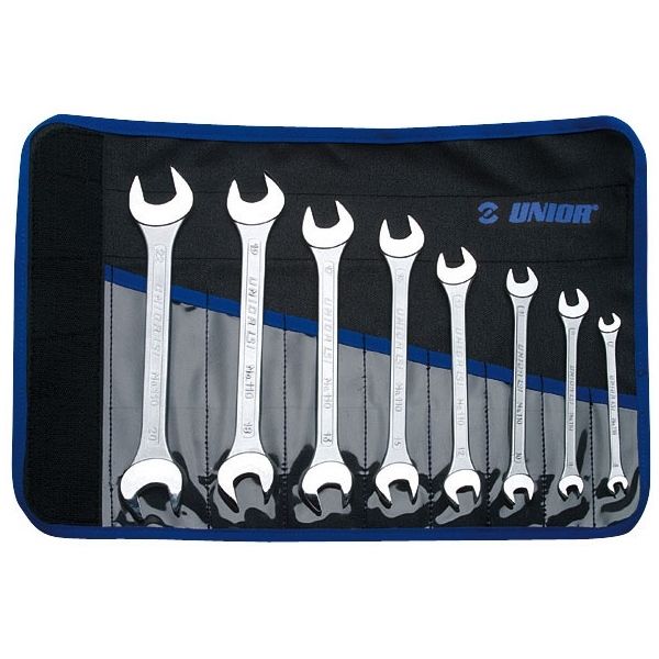 klíče stranové UNIOR 6 - 22, sada 8 ks, v pouzdře