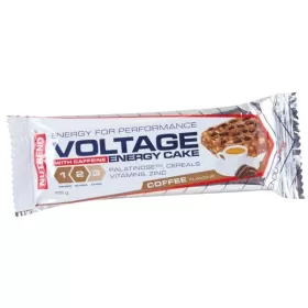tyčinka VOLTAGE ENERGY CAKE 65g s kofeinem, káva