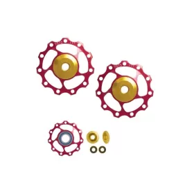 kladky měniče FORCE Al 11z keram. ložiska, červené