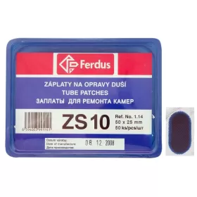 lepení-záplata ZS10 ovál 50x25mm box 50ks FERDUS