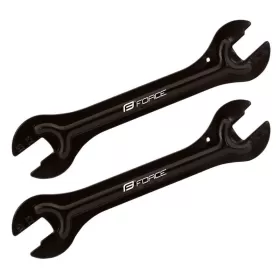 klíče konusové FORCE 2 ks 13 - 15/ 14 - 16 černé