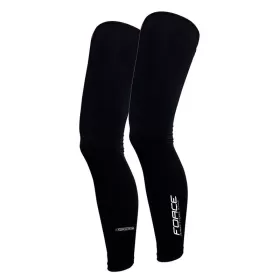 návleky na nohy FORCE TERM dlouhé, černé S