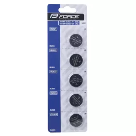 baterie FORCE mincové CR2025 / 3V 1 x 5 ks