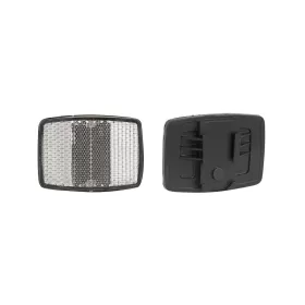 odrazka přední hranatá, bílá TK 91