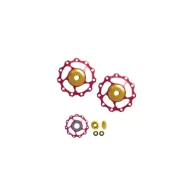 kladky měniče FORCE Al 11z keram. ložiska, červené