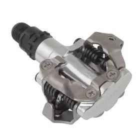 pedály MTB SPD PDM520S stříbrné SHIMANO