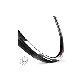 ráfek MACH1 NEO DISC 584 x 19, 32 děr, černý MACH 1