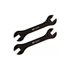 klíče konusové FORCE 2 ks 13 - 15/ 14 - 16 černé