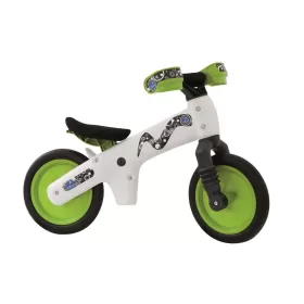 odrážedlo dětské plastové, bílo-zelené BELLELLI