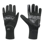 rukavice FORCE WINDSTER SPRING, černé XL